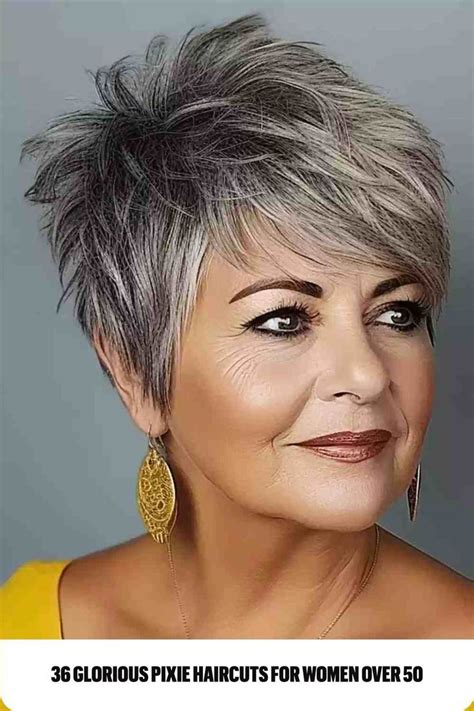 edgy pixie cuts for over 50|messy pixie cut over 50.